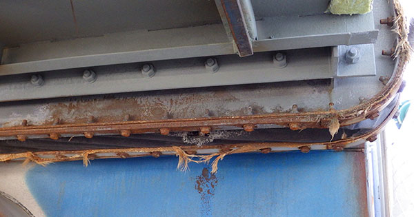 Fabric Expansion Joint Failure