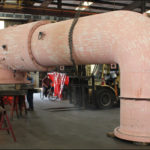 US Bellows Refurbished the Second of Two 54" Pressure Balanced Elbow Turbine Crossover Expansion Joints for a Power Generation Plant