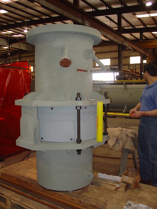 U.S. Bellows, Inc. Designed and Fabricated Hinged Expansion Joint with Refractory Lining