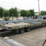 Rectangular metal expansion joints ready for shipment
