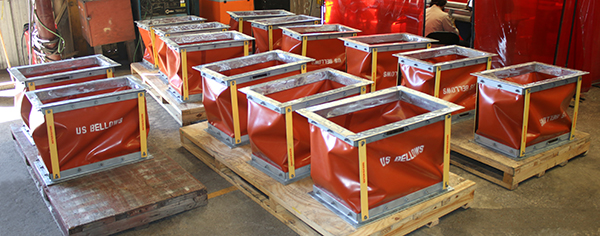 Fabric expansion joints from US Bellows