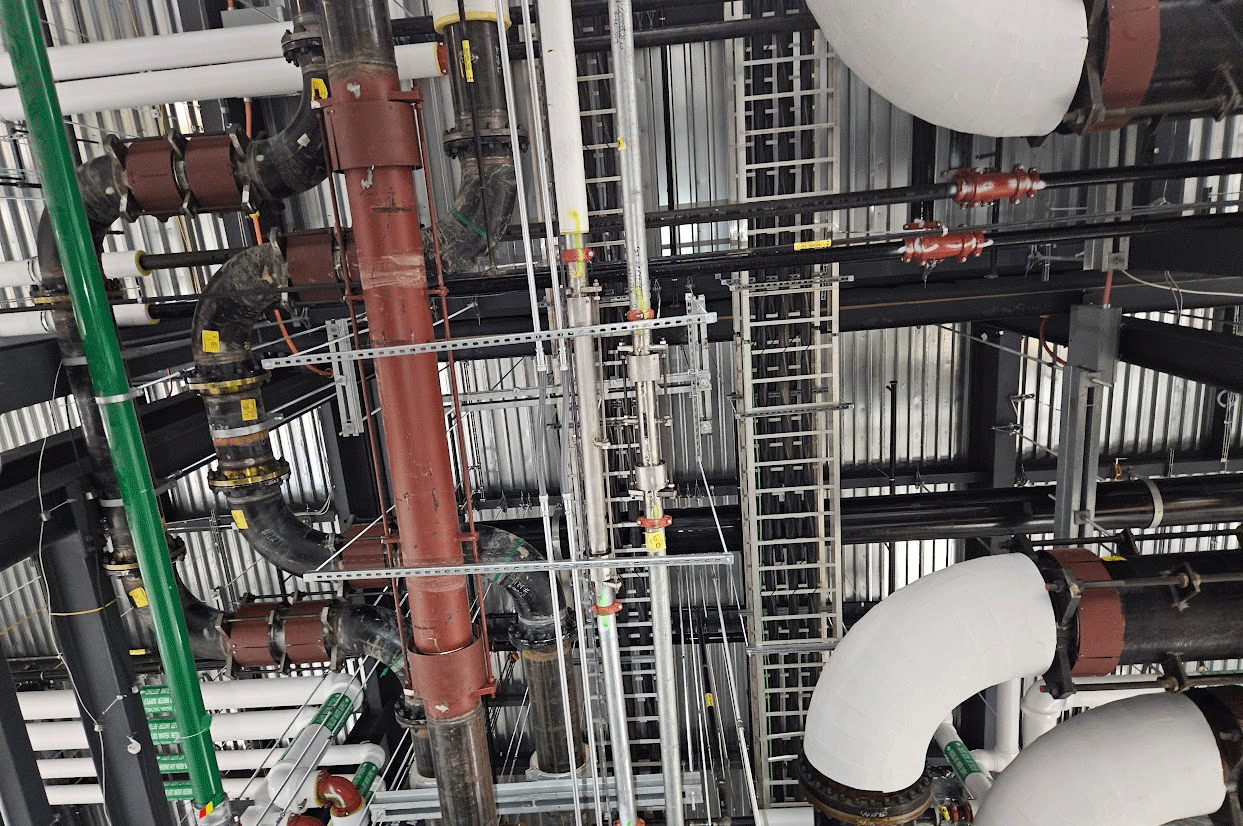 U loop expansion joint bellows detail