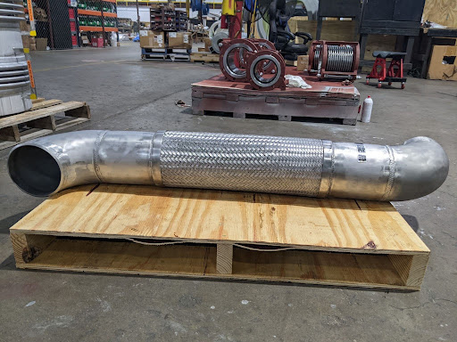 Braided Hose in the facility