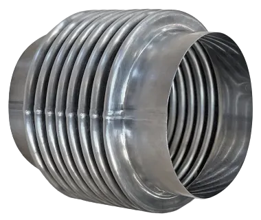 Single metallic expansion joint